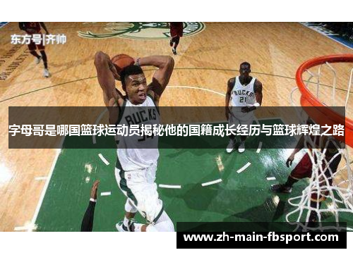字母哥是哪国篮球运动员揭秘他的国籍成长经历与篮球辉煌之路