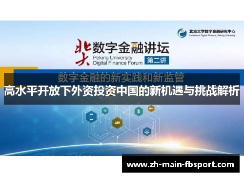 高水平开放下外资投资中国的新机遇与挑战解析